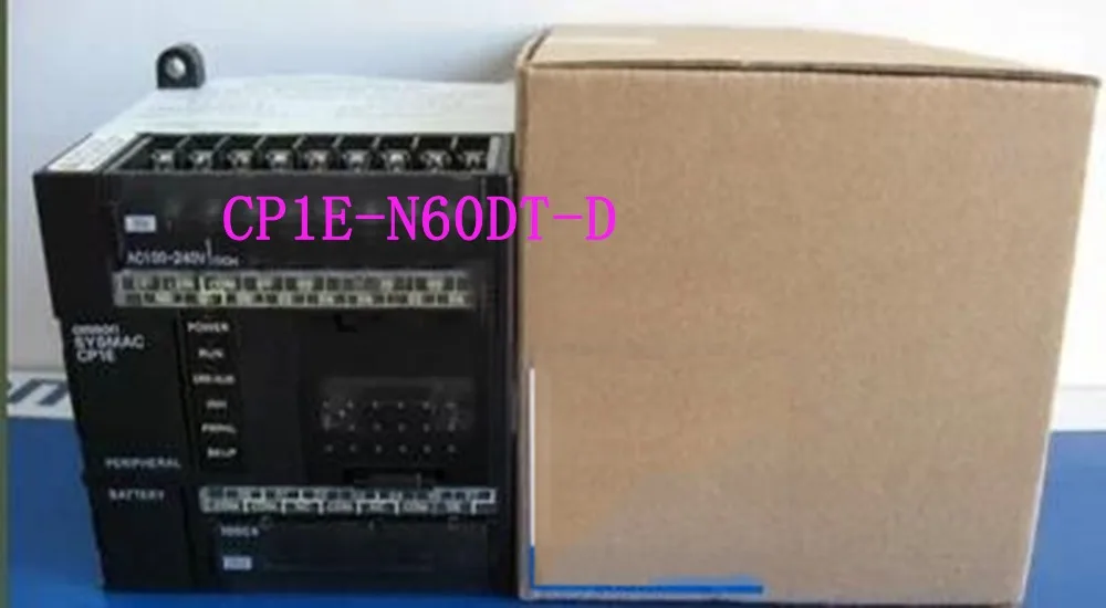 DC 24V CP1E Motor controller N60DT-D N60DT CPU for Omro CP1E-N60DT-D input 36 point Transistor output 24 point PLC Controller
DC 24V CP1E Motor controller N60DT-D N60DT CPU for Omro CP1E-N60DT-D input 36 point Transistor output 24 point PLC Controller
