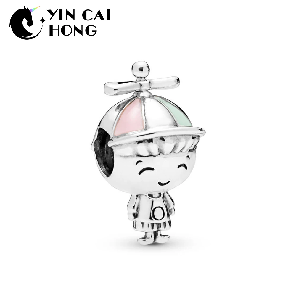 YCH 100% 925 Sterling Silver New 2019 Mother's Day 798015ENMX Propeller Hat Boy Charm Beaded Fit DIY Bracelet Jewelry Gift
YCH 100% 925 Sterling Silver New 2019 Mother's Day 798015ENMX Propeller Hat Boy Charm Beaded Fit DIY Bracelet Jewelry Gift
