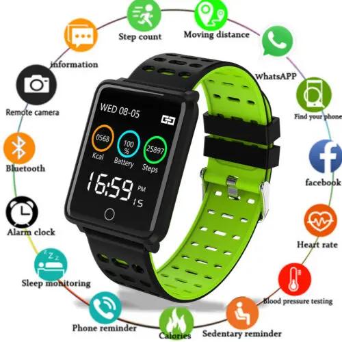 BT4.0 Smart Watch Men Heart Rate Monitor Sports Fitness Tracker Women Blood Pressure Oxygen Bracelet Wristband for iOS Android
BT4.0 Smart Watch Men Heart Rate Monitor Sports Fitness Tracker Women Blood Pressure Oxygen Bracelet Wristband for iOS Android