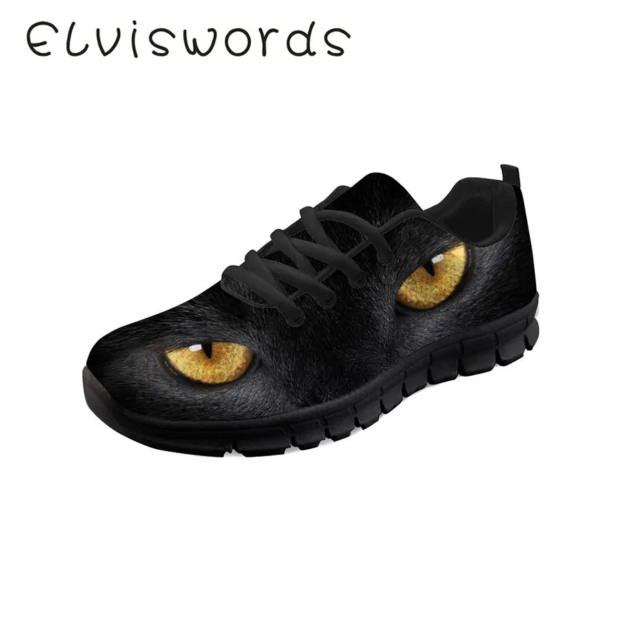 Women's Shoes Black Cat Cute Print Fashion Lace-up Women's Sneakers Lightweight Flat Bottom Walking Shoes Soft Bottom Shoes
Women's Shoes Black Cat Cute Print Fashion Lace-up Women's Sneakers Lightweight Flat Bottom Walking Shoes Soft Bottom Shoes