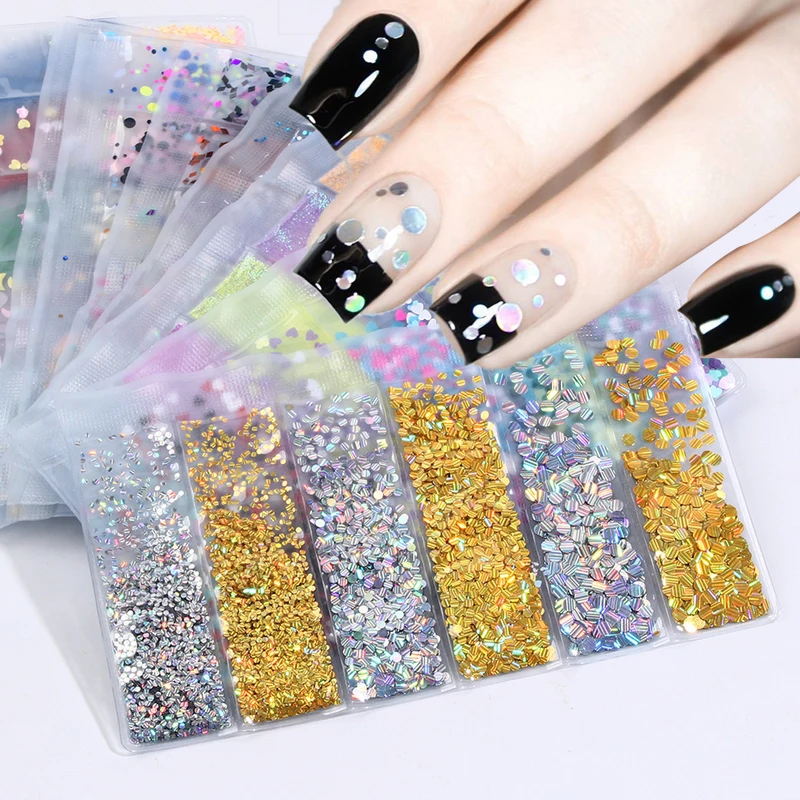 3D Nail Decorations Nail Sequins Holographic Mixed Size Colorful Flakes Design 3D Nail Art Decoration Rhinestone Steel Ball
3D Nail Decorations Nail Sequins Holographic Mixed Size Colorful Flakes Design 3D Nail Art Decoration Rhinestone Steel Ball