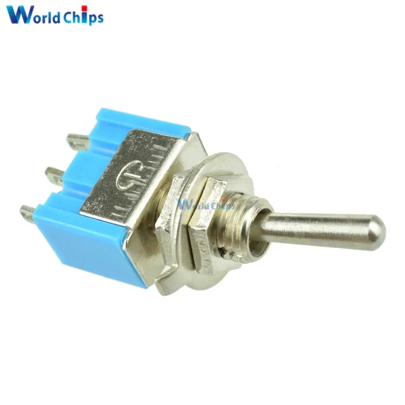 2Pcs Blue Mini MTS-102 3-Pin SPDT ON-ON 6A 125VAC Miniature Toggle Switches VE067
2Pcs Blue Mini MTS-102 3-Pin SPDT ON-ON 6A 125VAC Miniature Toggle Switches VE067