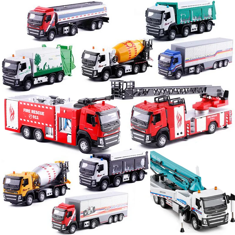 10 Styles 1:50 Tanker Fire Engine Truck Model Car Engineering Toy Educational Collection Model Car With Sound and Light V127
10 Styles 1:50 Tanker Fire Engine Truck Model Car Engineering Toy Educational Collection Model Car With Sound and Light V127