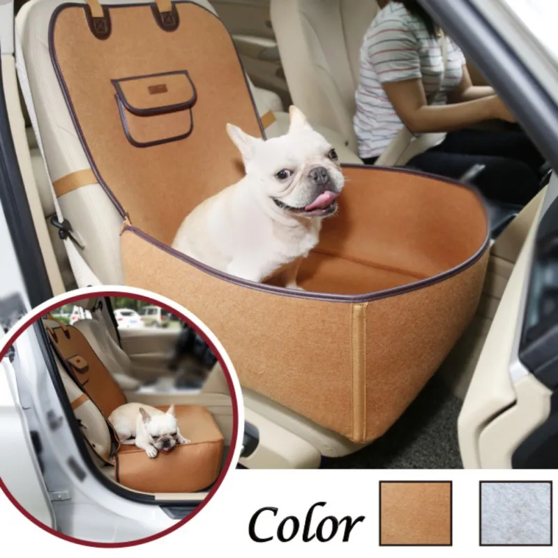 2-In-1 Pet Dogs Cats In-Car Front Seat Cover Mat Pad Protector Retro Waterproof Pet Bucket Seat Cushion Cover For Small Dogs
2-In-1 Pet Dogs Cats In-Car Front Seat Cover Mat Pad Protector Retro Waterproof Pet Bucket Seat Cushion Cover For Small Dogs