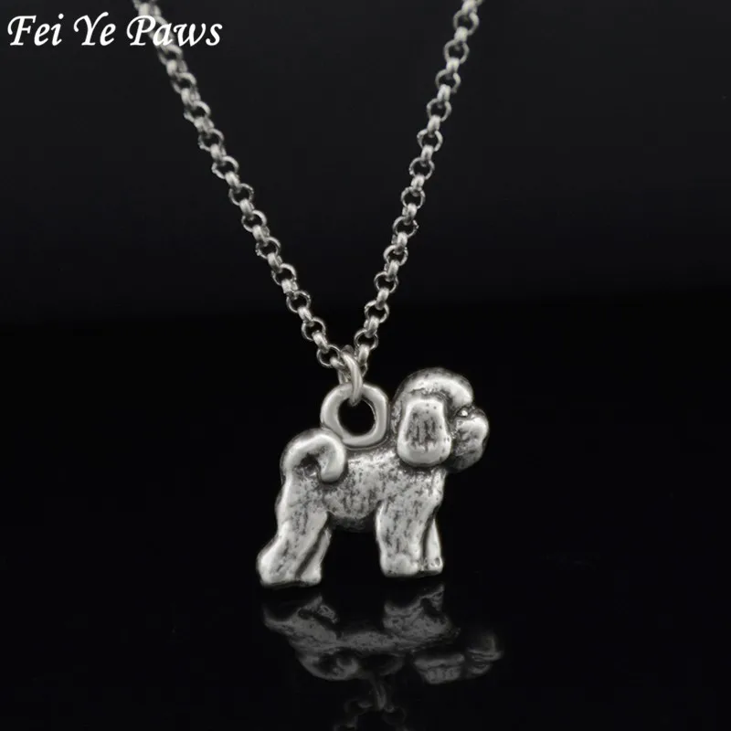 Fei Ye Paws Retro Style 3D Vintage Silver Color Bichon Frise Dog Charm Pendant Necklace Boho Chic Long Chain Dog Men Necklace
Fei Ye Paws Retro Style 3D Vintage Silver Color Bichon Frise Dog Charm Pendant Necklace Boho Chic Long Chain Dog Men Necklace