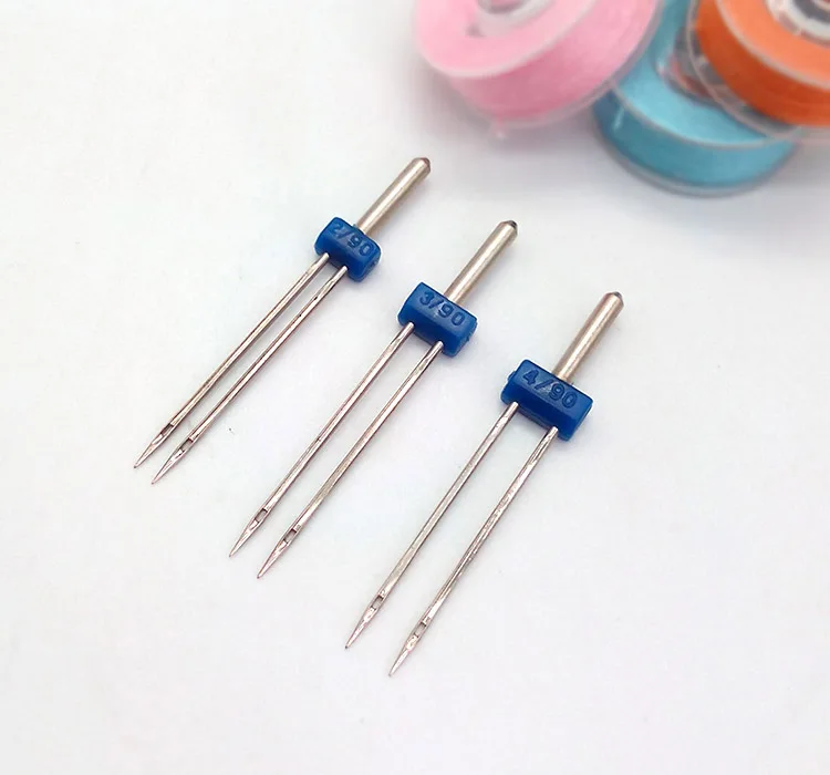 3pcs 2/90-3/90-4/90Double need For Singer Janome Brother Sewing Machine Double Twin Needle Pins Clothing Decor Needlework
3pcs 2/90-3/90-4/90Double need For Singer Janome Brother Sewing Machine Double Twin Needle Pins Clothing Decor Needlework