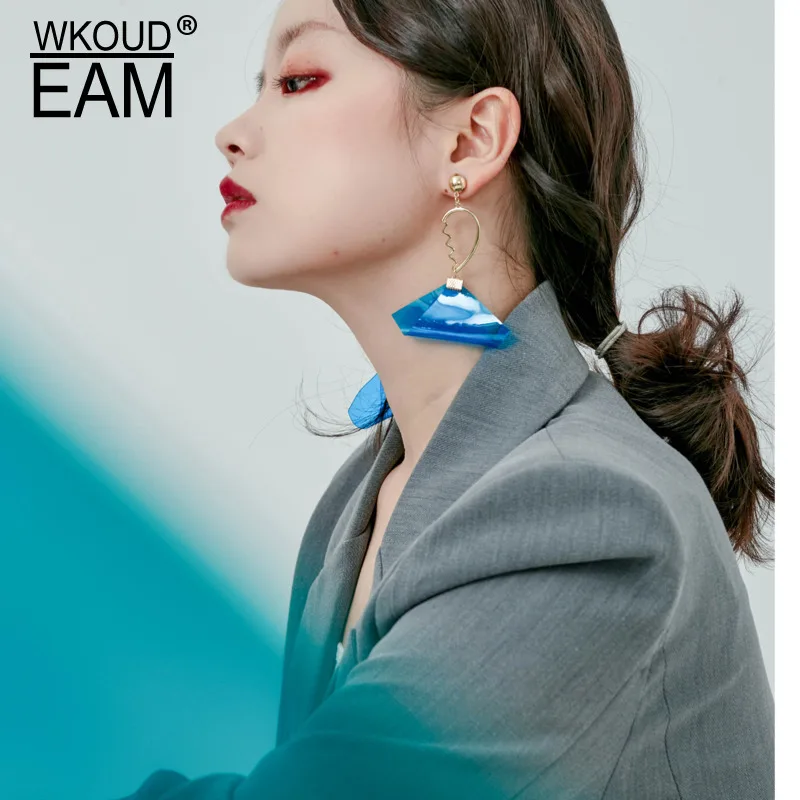 WKOUD EAM 2019 New Woman Asymmetric Abstract Color Block Paper Earrings Fashion Female Jewelry Accessories Party Gift 6#JY672
WKOUD EAM 2019 New Woman Asymmetric Abstract Color Block Paper Earrings Fashion Female Jewelry Accessories Party Gift 6#JY672