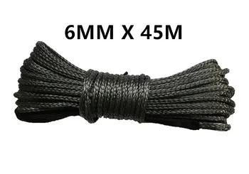 6mm x 45m synthetic winch lines uhmwpe cable plasma rope with sheath car accessories Free Shipping
6mm x 45m synthetic winch lines uhmwpe cable plasma rope with sheath car accessories Free Shipping