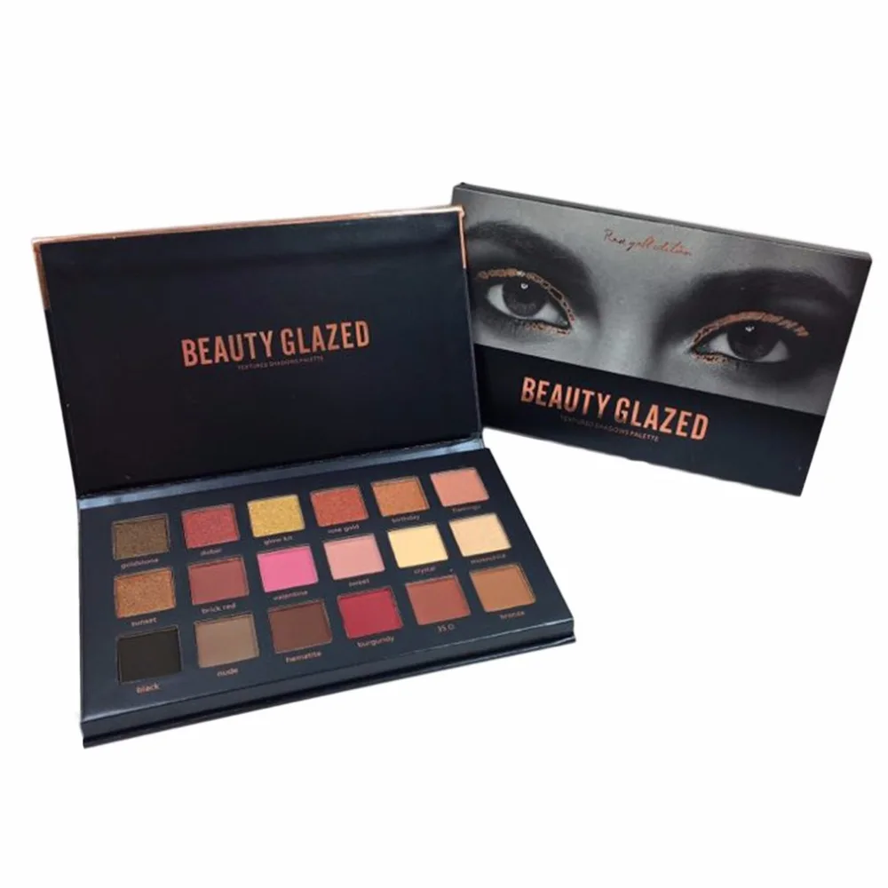 Pro 18Colors Beauty Glazed Eyeshadow Pallete Long Lasting Luminous Shimmer Matte Eye Shadow Palette Eye Makeup Cosmetics Beauty
Pro 18Colors Beauty Glazed Eyeshadow Pallete Long Lasting Luminous Shimmer Matte Eye Shadow Palette Eye Makeup Cosmetics Beauty