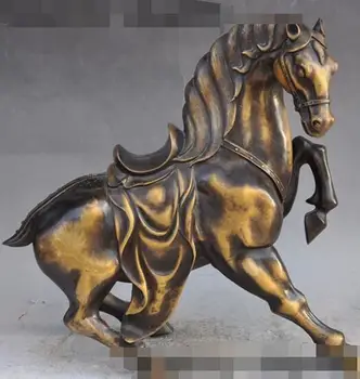 S0972 16" lucky Chinese fengshui Bronze animal zodiac War Horse Mounts Success Statuefavorable 31%
S0972 16" lucky Chinese fengshui Bronze animal zodiac War Horse Mounts Success Statuefavorable 31%