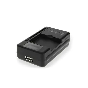 50pcs/lot Universal LCD + USB 1250mAH Battery Wall Travel Charger For Smart PDA Mobile Phone
50pcs/lot Universal LCD + USB 1250mAH Battery Wall Travel Charger For Smart PDA Mobile Phone