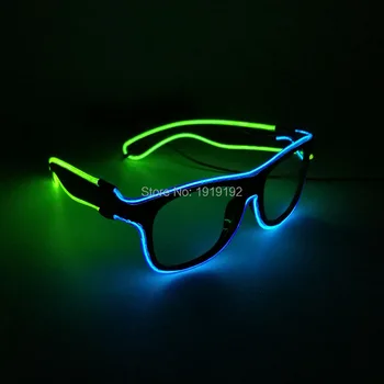 2020 Newest Powered By DC-3V EL Wire 5 style Flashing Double color Glasses Cold Light Tube Rope Flexible Discos Party Decoration
2020 Newest Powered By DC-3V EL Wire 5 style Flashing Double color Glasses Cold Light Tube Rope Flexible Discos Party Decoration