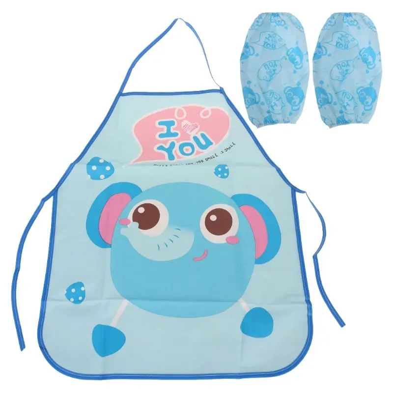 1 Set Kids Apron Sleeves Children Painting Kitchen Cooking Waterproof Protection adjustable size baby stuff
1 Set Kids Apron Sleeves Children Painting Kitchen Cooking Waterproof Protection adjustable size baby stuff