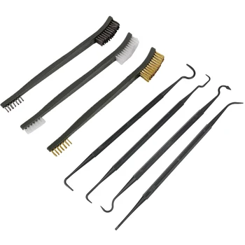 7Pcs Airsoft Tactical Rifle Gun Cleaning Kit with Stainles Steel Wire Brush Double-end Nylon Pick Tube Pistol Brush Cleaner
7Pcs Airsoft Tactical Rifle Gun Cleaning Kit with Stainles Steel Wire Brush Double-end Nylon Pick Tube Pistol Brush Cleaner
