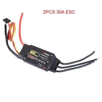 2PCS/Lot EMAX BLHeli 30A ESC Electric Speed Controller BEC 2A/5V Spare Parts for Fixed-wing Airplane Multicopter Aircraft
2PCS/Lot EMAX BLHeli 30A ESC Electric Speed Controller BEC 2A/5V Spare Parts for Fixed-wing Airplane Multicopter Aircraft