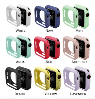 100pcs Case for iWatch Series 1/2/3/4 Cover Fall Resistance Soft TPU Silicone Case for Apple Watch 44mm 40mm 38mm 42mm Cover
100pcs Case for iWatch Series 1/2/3/4 Cover Fall Resistance Soft TPU Silicone Case for Apple Watch 44mm 40mm 38mm 42mm Cover