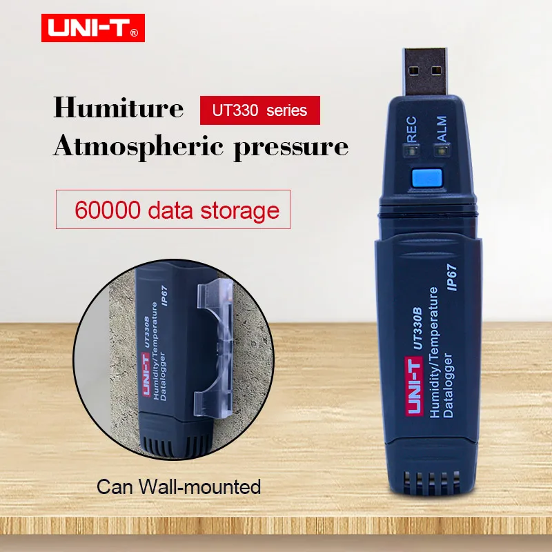 UNI-T UT330A/UT330B/UT330C USB Datalogger temperature humidity 60000 sets Temp Recorder Logger Temperature Recorder -40~80C
UNI-T UT330A/UT330B/UT330C USB Datalogger temperature humidity 60000 sets Temp Recorder Logger Temperature Recorder -40~80C