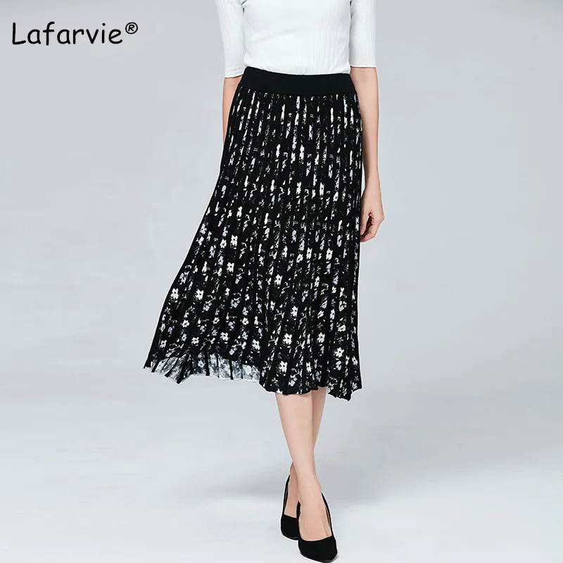 Lafarvie New 2019 Autumn And Winter High Waist Skinny Female Cashmere Skirt Empire Pleated Skirts Mid-calf Prints Pleated Skirts
Lafarvie New 2019 Autumn And Winter High Waist Skinny Female Cashmere Skirt Empire Pleated Skirts Mid-calf Prints Pleated Skirts