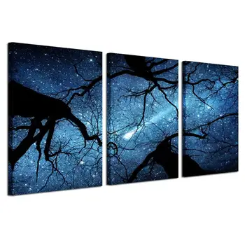 Night Starry Sky Surrounded Trees Forest Canvas Wall Art Prints Landscape Canvas Picture Wall Decal Home Decor Drop shipping
Night Starry Sky Surrounded Trees Forest Canvas Wall Art Prints Landscape Canvas Picture Wall Decal Home Decor Drop shipping