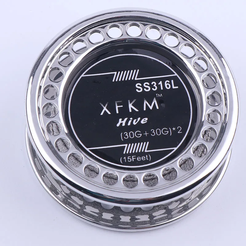 NEW XFKM 5m/roll SS316L hive Clapton Wire Electronic Cigarette Accessories For RDA RDTA Prebuilt Coil
NEW XFKM 5m/roll SS316L hive Clapton Wire Electronic Cigarette Accessories For RDA RDTA Prebuilt Coil