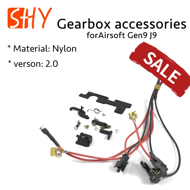JingMing Gen9 J9 Gen10 J10 Water Gel ball blaster upgraded Nylon V2 Gearbox spare parts accessories switch battery cable seesaw
JingMing Gen9 J9 Gen10 J10 Water Gel ball blaster upgraded Nylon V2 Gearbox spare parts accessories switch battery cable seesaw