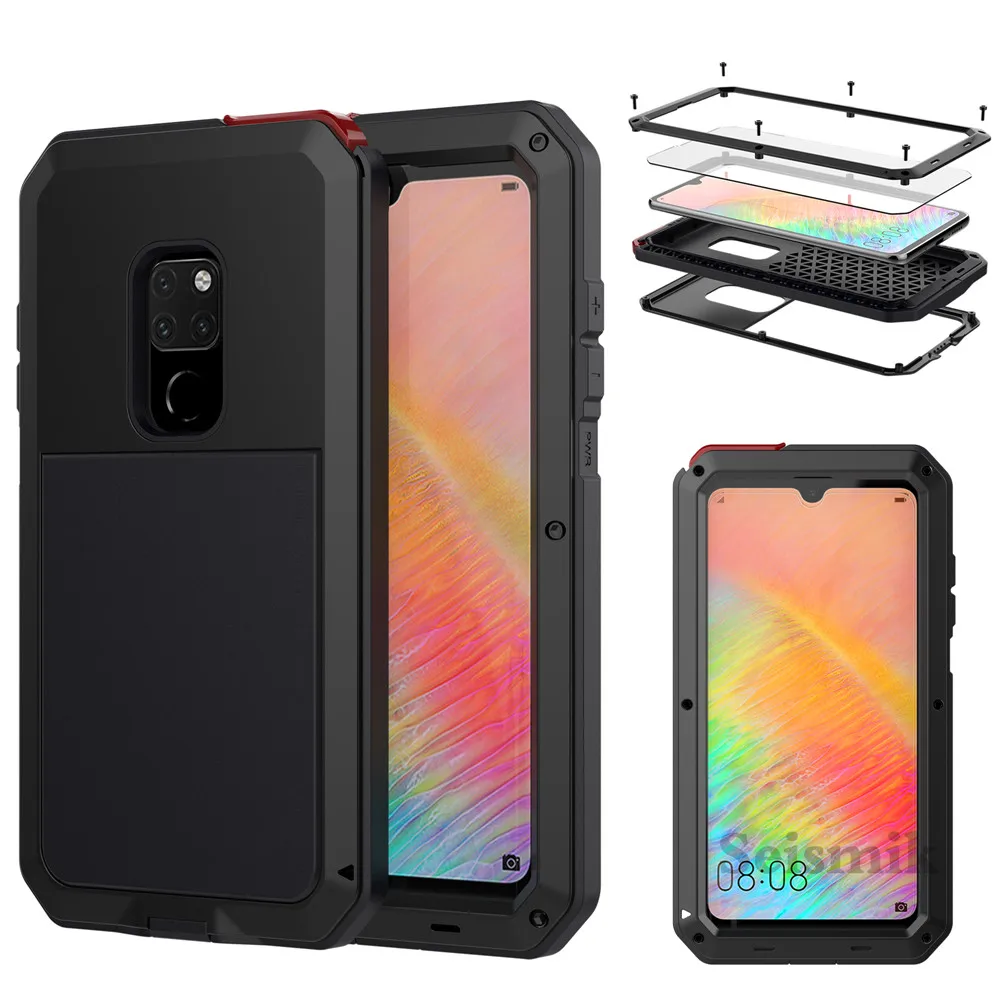 Tempered glass+Full Protective Luxury Doom Armor Metal Case For Huawei Mate 20 Mate20 Pro Shockproof Dustproof Splashproof
Tempered glass+Full Protective Luxury Doom Armor Metal Case For Huawei Mate 20 Mate20 Pro Shockproof Dustproof Splashproof