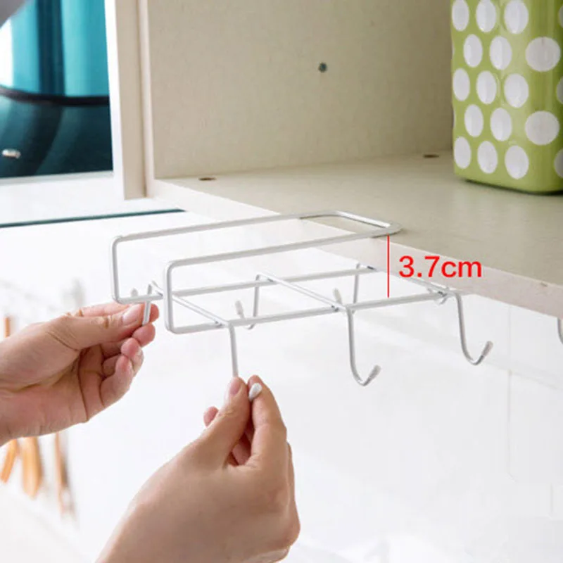 Multi-functional Cupboard Hanging Hook Shelf Bathroom Organizer Holder For Towel Cup Drainer Holder Kitchen Iron Storage Rack
Multi-functional Cupboard Hanging Hook Shelf Bathroom Organizer Holder For Towel Cup Drainer Holder Kitchen Iron Storage Rack