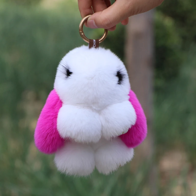 2018 Fur Bunny Rabbit Keychain Fashion pom pom keychain rabbit fur keychain Toy Doll rabbit keychain 13 cm Pendant Bag Car Charm
2018 Fur Bunny Rabbit Keychain Fashion pom pom keychain rabbit fur keychain Toy Doll rabbit keychain 13 cm Pendant Bag Car Charm