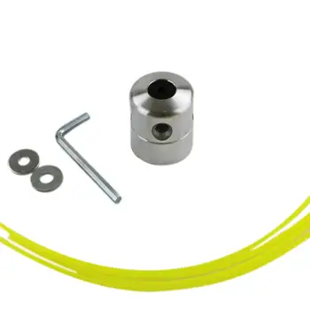 Newest Aluminum Grass Trimmer Head With 4 Lines Brush Cutter Head Lawn Mower Cutting Line Head Trimmer Replacement
Newest Aluminum Grass Trimmer Head With 4 Lines Brush Cutter Head Lawn Mower Cutting Line Head Trimmer Replacement