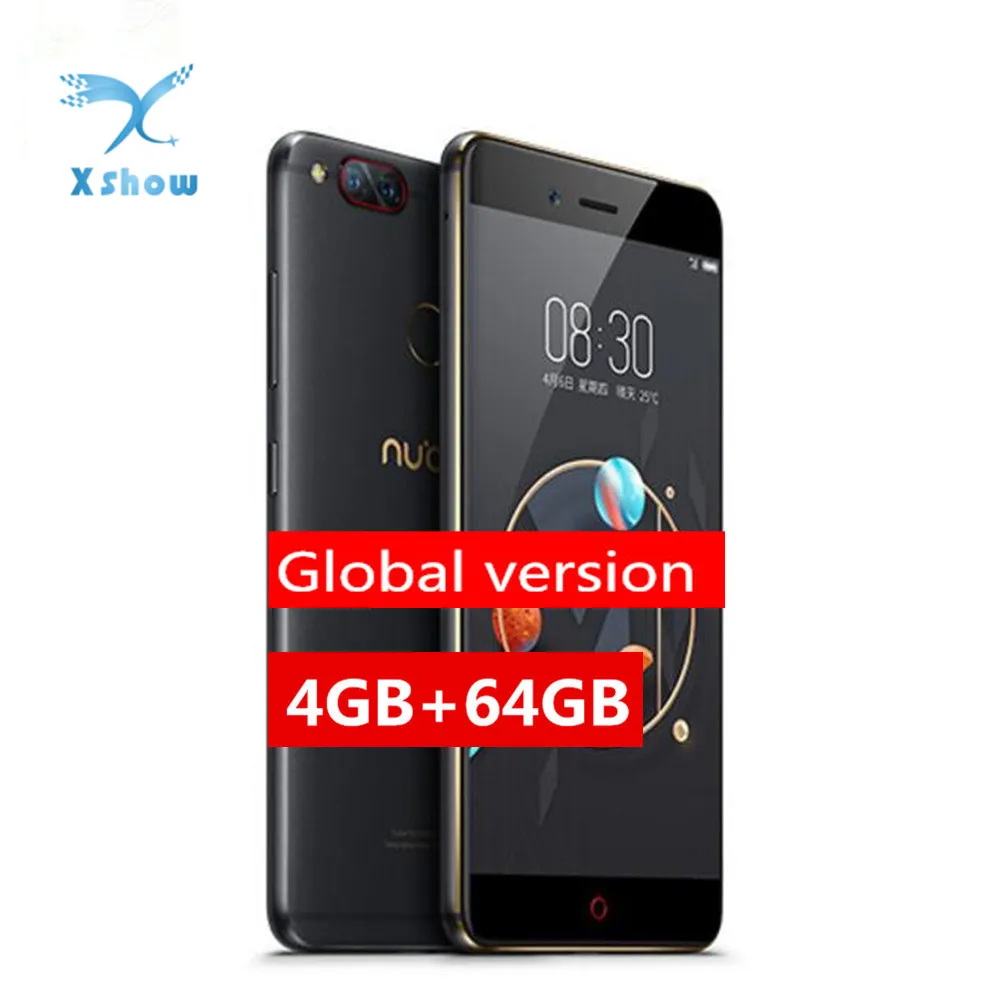 

Original Global Version Nubia Z17 Mini phones 5.2" 4GB 64GB Snapdragon MSM8976 Octa Core Dual Back Camera Fingerprint 1920*1080