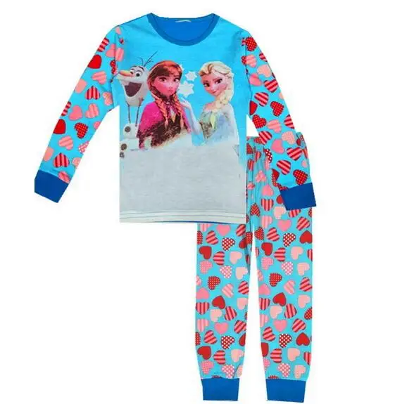 100% Cotton Winter Anna Elsa Children Clothing Set Cartoon Home Wear Blue Pajamas Sets Sport Suit Tracksuits Girls Kids Chan240
100% Cotton Winter Anna Elsa Children Clothing Set Cartoon Home Wear Blue Pajamas Sets Sport Suit Tracksuits Girls Kids Chan240