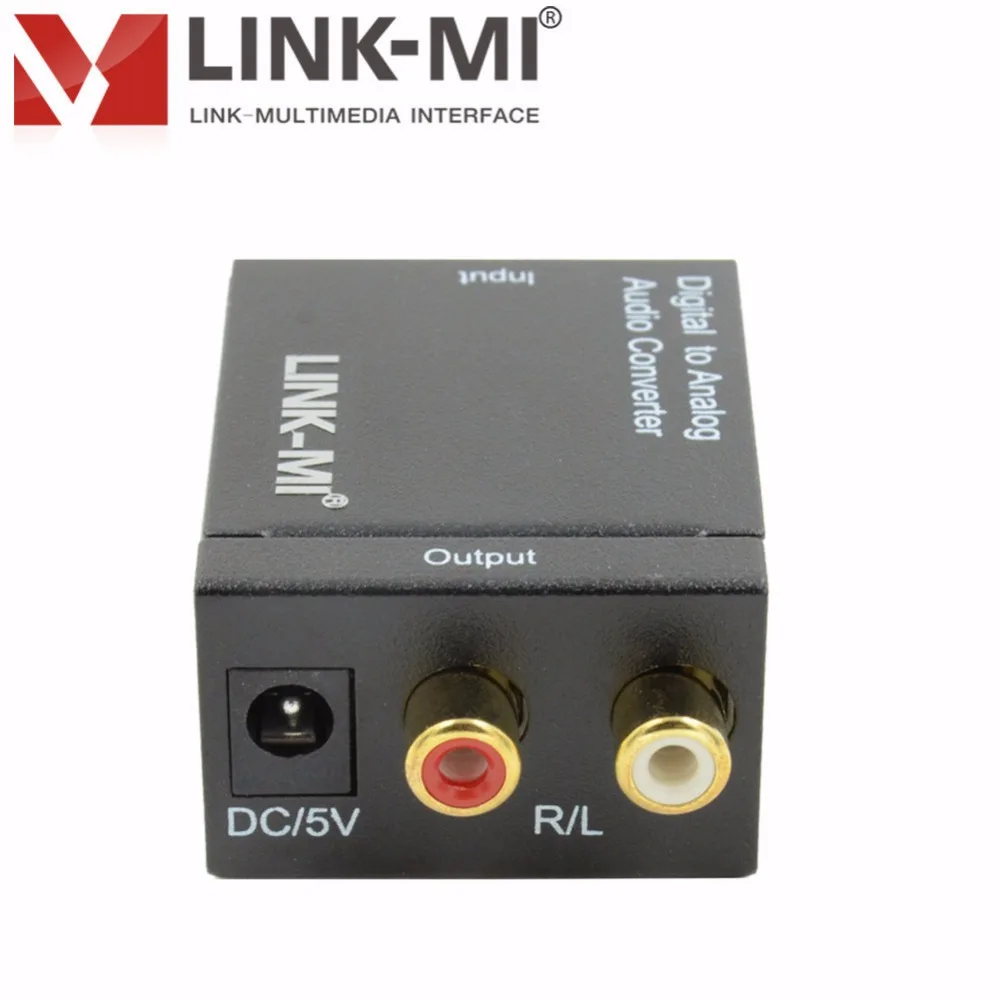 LINK-MI LM-DA01 Best Coaxial or Toslink Digital Audio to L/R Analog Audio Converter
LINK-MI LM-DA01 Best Coaxial or Toslink Digital Audio to L/R Analog Audio Converter