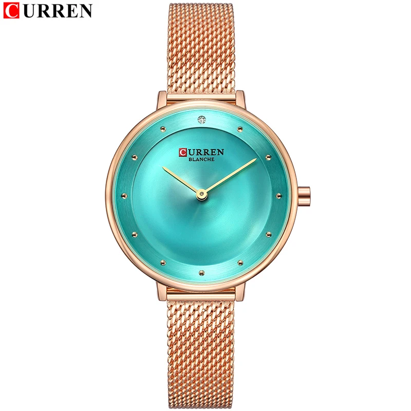 CURREN Top Brand Casual Gold Watches Women Fashion Dress Watch Luxury Quartz Wristwatches Female Analog Clock For Women Gift 
CURREN Top Brand Casual Gold Watches Women Fashion Dress Watch Luxury Quartz Wristwatches Female Analog Clock For Women Gift