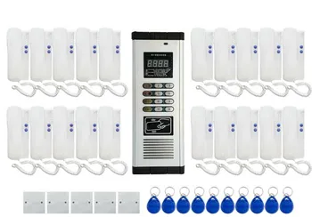XinSiLu Press Direct dialing non-visual building intercom system 20-apartments audio door phone,,ID card&Password Unlocking
XinSiLu Press Direct dialing non-visual building intercom system 20-apartments audio door phone,,ID card&Password Unlocking