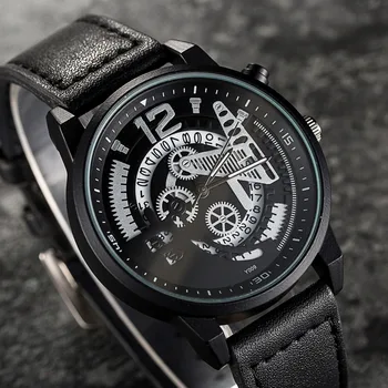 Cool Fashion Watch, Geometry Gear Design Watch Men Steampunk Unique Style Quartz Wristwatches, Women Men Watches Christmas Gift
Cool Fashion Watch, Geometry Gear Design Watch Men Steampunk Unique Style Quartz Wristwatches, Women Men Watches Christmas Gift