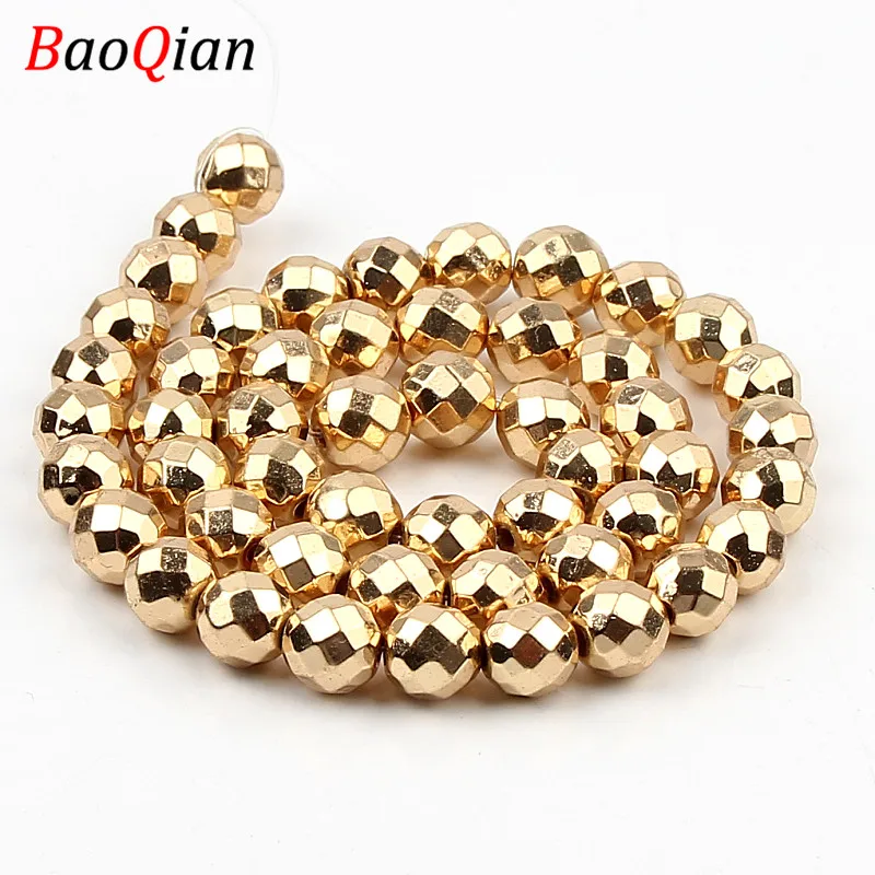 4/6/8/10mm Natural Stone Beads Faceted Hematite Stone Beads For Bracelet Jewelry Making DIY Wholesale
4/6/8/10mm Natural Stone Beads Faceted Hematite Stone Beads For Bracelet Jewelry Making DIY Wholesale