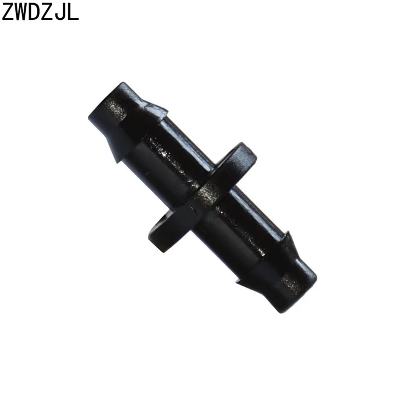 Garden hose 1/4" irrigation connector 2-way connector 1/4" barbed double way irrigation 4/7 hose adapter 500pcs
Garden hose 1/4" irrigation connector 2-way connector 1/4" barbed double way irrigation 4/7 hose adapter 500pcs