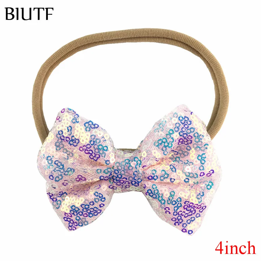 1pcs/lot Nylon Elastic Headband with 4'' Superb Sequin Bow Shiny Bling Bow Hairband Kids Headdress HB062
1pcs/lot Nylon Elastic Headband with 4'' Superb Sequin Bow Shiny Bling Bow Hairband Kids Headdress HB062