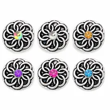 Wholesale Crystal Flower 033 Rhinestones Metal Snap Buttons Fit 12mm Snap button bracelets Earrings necklace For women 
Wholesale Crystal Flower 033 Rhinestones Metal Snap Buttons Fit 12mm Snap button bracelets Earrings necklace For women