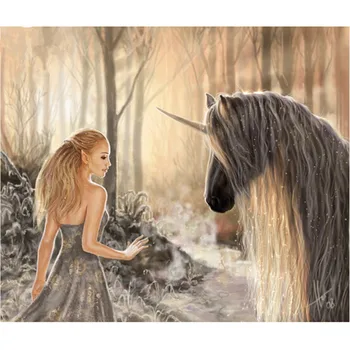 Home Art Crafts 3d Diy Full Diamond Painting Beauty and Unicorn Embroidery DMC Cross-stitch Picture Diamond Mosaic Angel Horse
Home Art Crafts 3d Diy Full Diamond Painting Beauty and Unicorn Embroidery DMC Cross-stitch Picture Diamond Mosaic Angel Horse