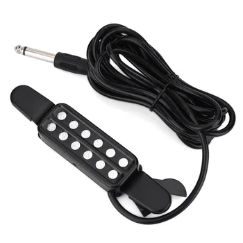 12 Sound Hole Guitar Pickup, Classic Transducer Pickups Electric Volume Pickup Accessories for Acoustic Guitar
12 Sound Hole Guitar Pickup, Classic Transducer Pickups Electric Volume Pickup Accessories for Acoustic Guitar