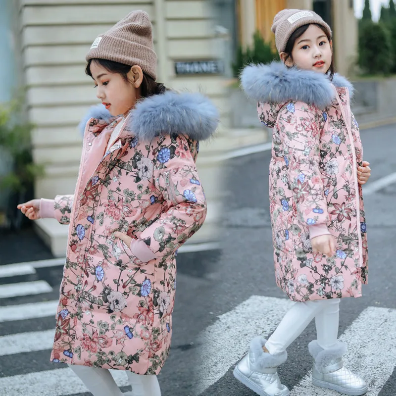 Girls Clothing Down Jacket 2019 New Girls Flower Thickening Children's Clothing Long Jacket Girls Down Jacket
Girls Clothing Down Jacket 2019 New Girls Flower Thickening Children's Clothing Long Jacket Girls Down Jacket