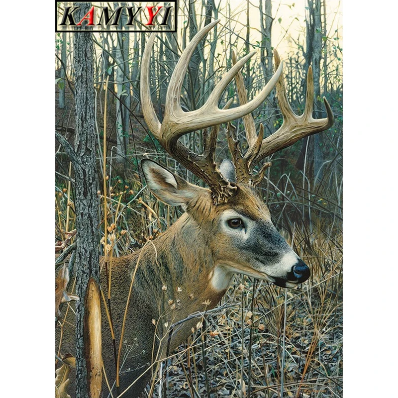 New Handicrafts 5D Diy Diamond Painting Cross Stitch "Wildlife Animal Deer" Diamond embroidery Mosaic European Home Decoration
New Handicrafts 5D Diy Diamond Painting Cross Stitch "Wildlife Animal Deer" Diamond embroidery Mosaic European Home Decoration