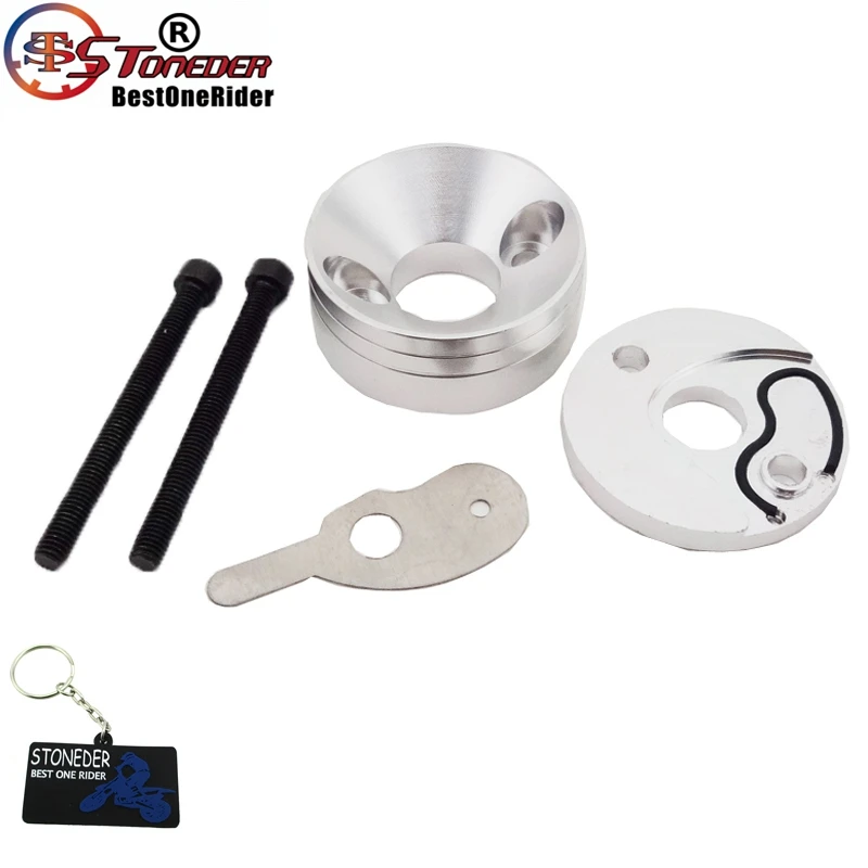 STONEDER CNC Alloy Air Filter Clearner Adapter Velocity Stack For Carb Big Foot Goped Blade Z Scooter 33cc 43cc 49cc Engine
STONEDER CNC Alloy Air Filter Clearner Adapter Velocity Stack For Carb Big Foot Goped Blade Z Scooter 33cc 43cc 49cc Engine