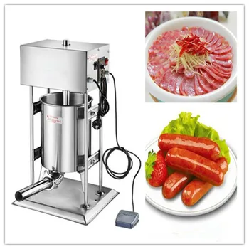 Free shipping to all over the world 10L Automatic vertical stainless steel commercial electric sausage stuffer filler machine
Free shipping to all over the world 10L Automatic vertical stainless steel commercial electric sausage stuffer filler machine
