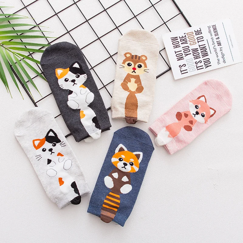 Harajuku Civet Cat Women Boat Socks 3D Printing Three-Dimensional Tail Cartoon Socks Female Comfortable Happy Funny Socks 
Harajuku Civet Cat Women Boat Socks 3D Printing Three-Dimensional Tail Cartoon Socks Female Comfortable Happy Funny Socks