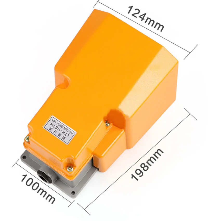 Heavy Duty Foot Switch with Aluminium Case Multi-function Electric Momentary Pedal Switch for Bending Machine Not Self-locking
Heavy Duty Foot Switch with Aluminium Case Multi-function Electric Momentary Pedal Switch for Bending Machine Not Self-locking
