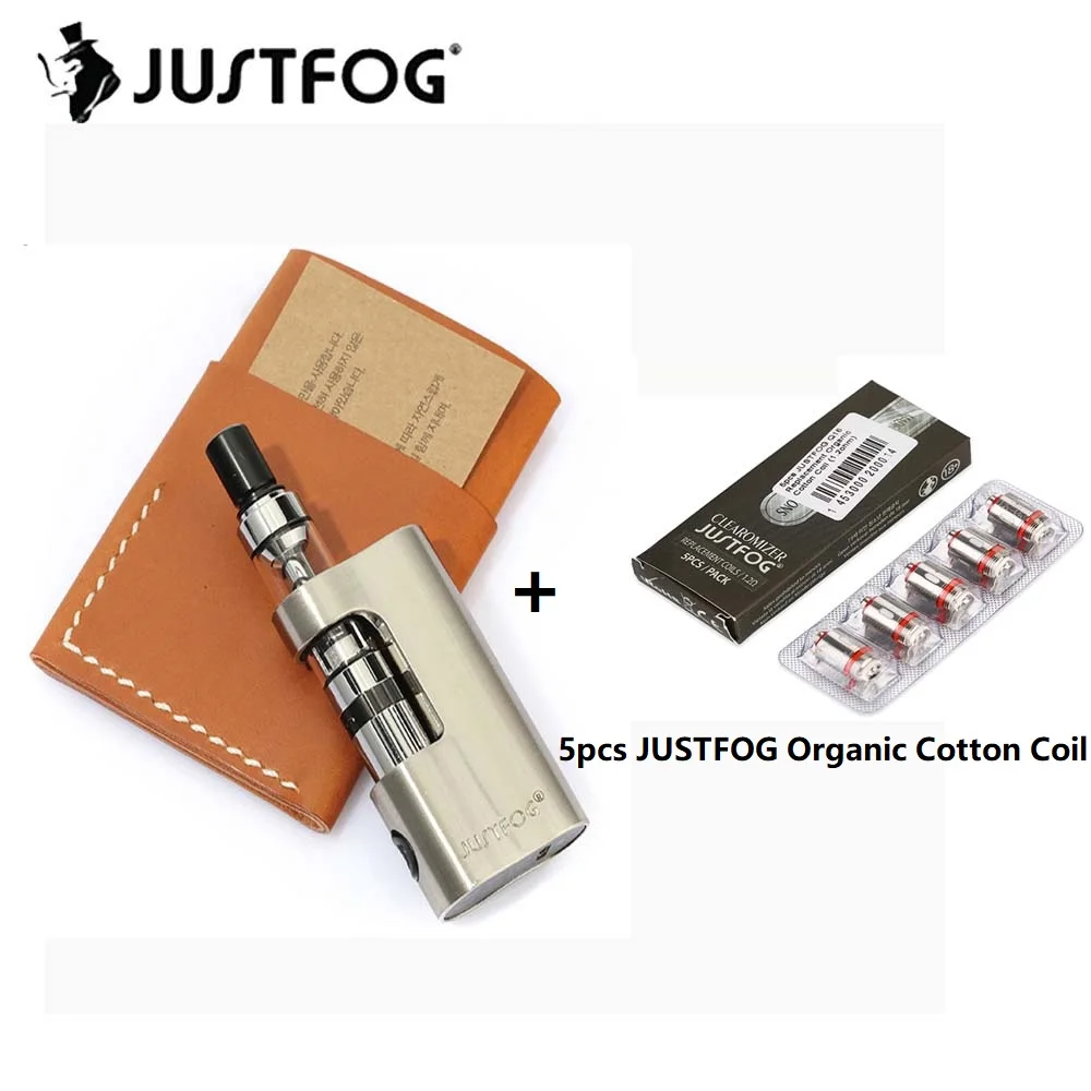 Original JUSTFOG Q14 Kit with 1 .8ml Q14 Atomizer & 900mAh Battery & 4-level Battery Life LED Indicator Compact Kit E-cigarette
Original JUSTFOG Q14 Kit with 1 .8ml Q14 Atomizer & 900mAh Battery & 4-level Battery Life LED Indicator Compact Kit E-cigarette