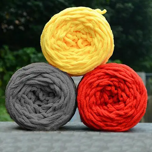 100g/ball Colorful DIY Soft Scarf Sweater Towel Thick Yarn Knitting Towelling Yarn Ball Hand Knitting Wool Crochet Yarn
100g/ball Colorful DIY Soft Scarf Sweater Towel Thick Yarn Knitting Towelling Yarn Ball Hand Knitting Wool Crochet Yarn