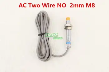 5Pcs AC Two Wire NO M8 2mm distance measuring Inductive proximity switch sensor LJ8A3-2-J/EZ 
5Pcs AC Two Wire NO M8 2mm distance measuring Inductive proximity switch sensor LJ8A3-2-J/EZ